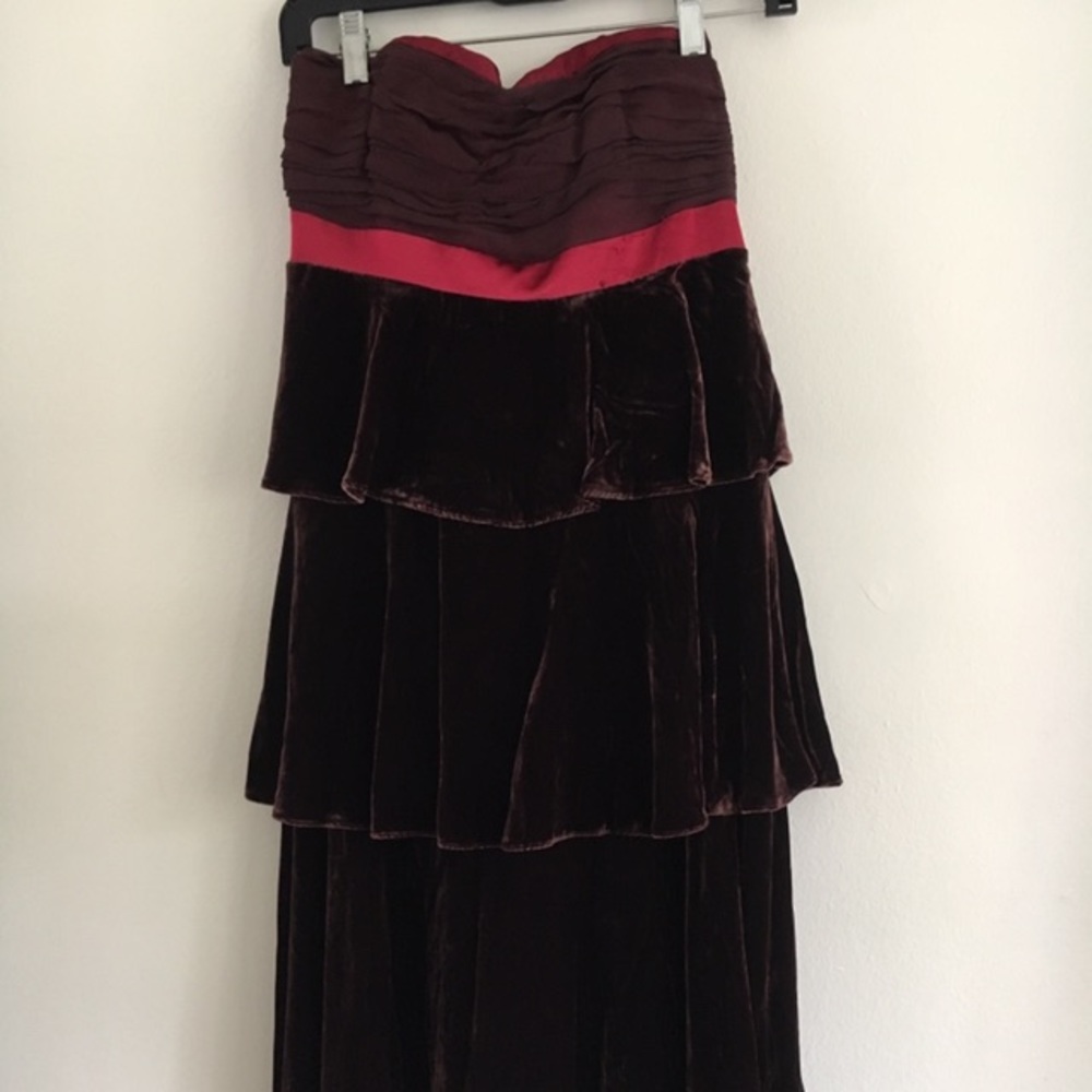 Strapless dress Shelli Segal